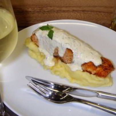 Стейк из семги