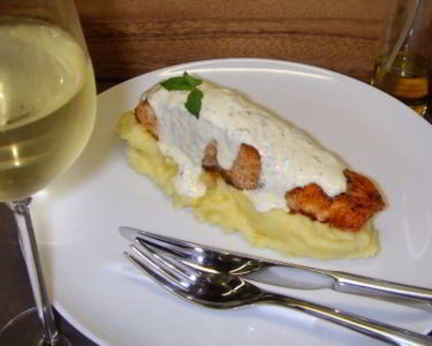 Стейк из семги