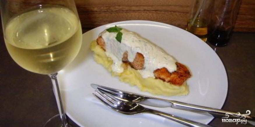 Рецепт стейка из семги