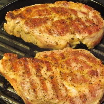 Стейк из шейки свинины