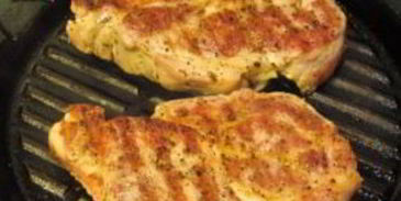 стейк из шейки свинины