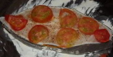 стейк из зубатки