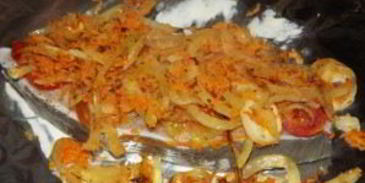 стейк из зубатки