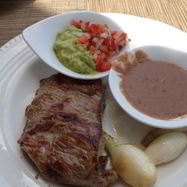 Рецепт Стейка с гуакамоле