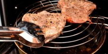 стейк в винном соусе