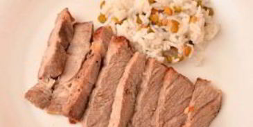 стейк в винном соусе