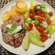 Рецепт Стейков из баранины острые