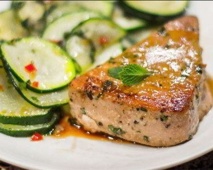 Стейки из тунца по-маррокански