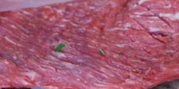 стейки в зеленом маринаде