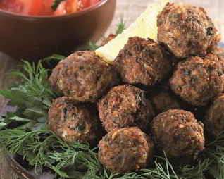 Греческие тефтели с кабачками