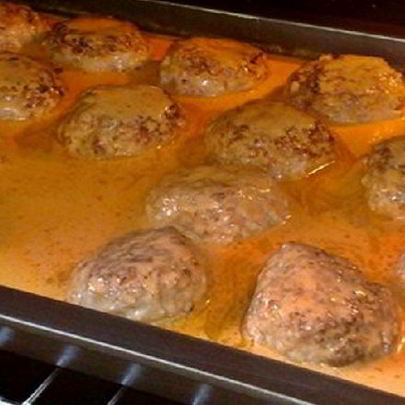 Грибные тефтели