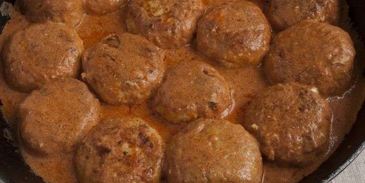 куриные тефтели с рисом