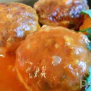 Рецепт Куриных тефтелей в томатном соусе