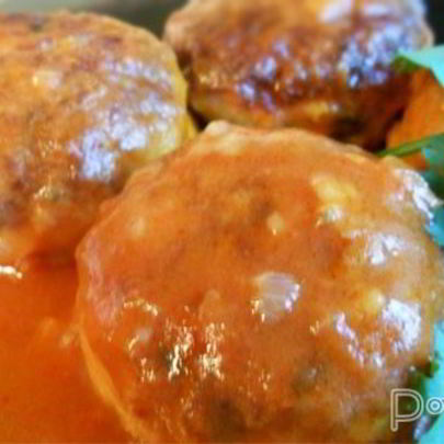 Куриные тефтели в томатном соусе