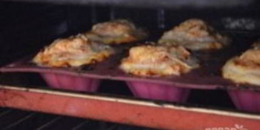 куриные тефтельки в картофельных корзиночках