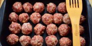 мясные тефтели ностальгия с рисом в томатном соусе