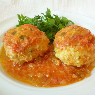 Нежнейшие рыбные тефтельки в кисло-сладком соусе