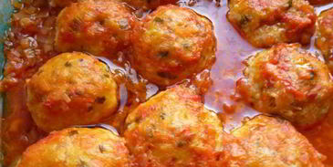 нежнейшие рыбные тефтельки в кисло-сладком соусе