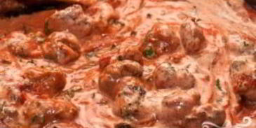 паста с тефтелями