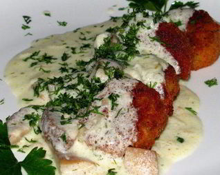 Рисовые овощные тефтельки с белыми грибами