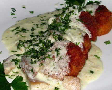 Рисовые овощные тефтельки с белыми грибами