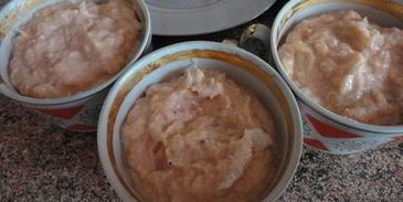 рыбные тефтели в гнезде из спагетти со сливочным соусом