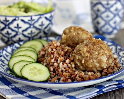 Тефтели без подливки в духовке