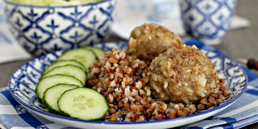 Рецепт тефтелей без подливки в духовке