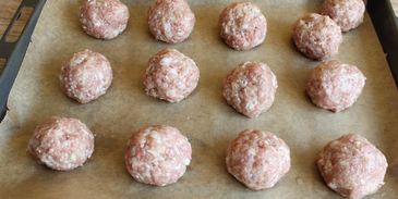 тефтели без подливки в духовке