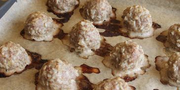 тефтели без подливки в духовке