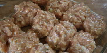 тефтели из индейки с рисом