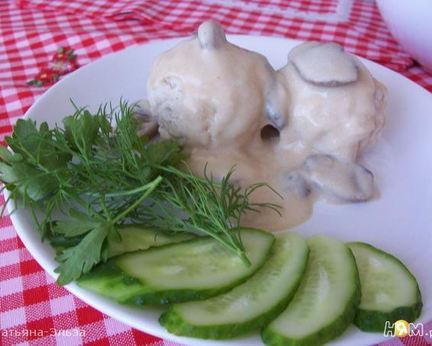 Тефтели из куриного филе