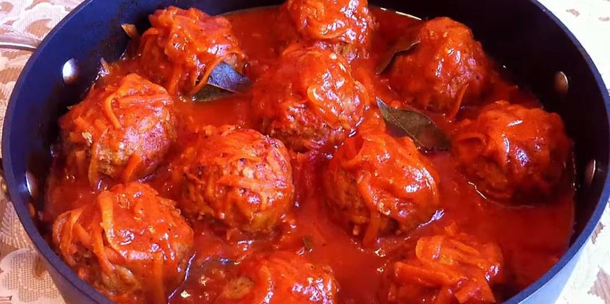 Рецепт тефтелей из свинины с рисом