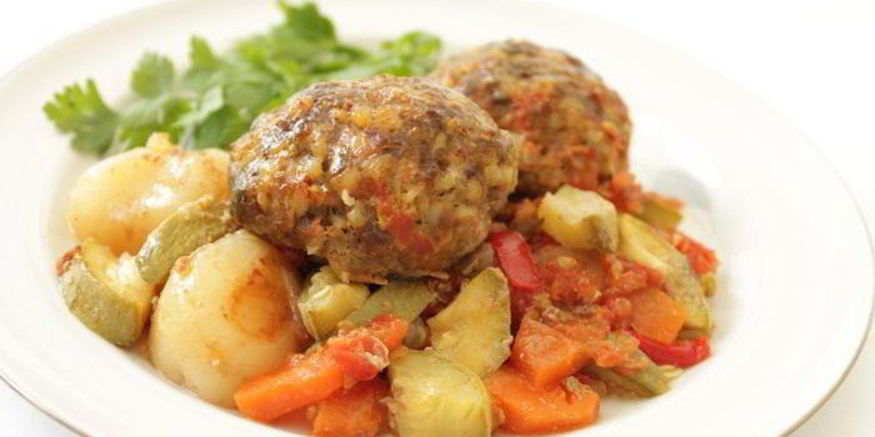 Рецепт тефтелей с булгуром и кабачком