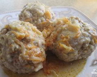 Тефтели с овощами