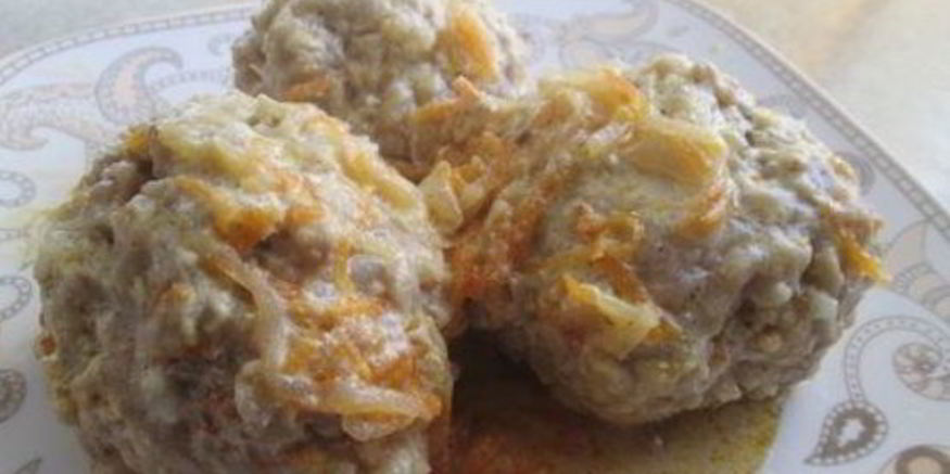 Рецепт тефтелей с овощами