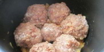 тефтели с овощами