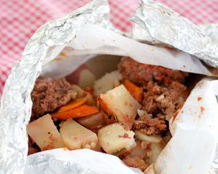 Тефтели в фольге