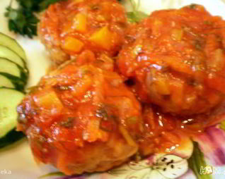 Тефтели в греческом стиле