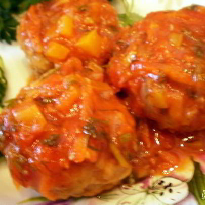 Тефтели в греческом стиле