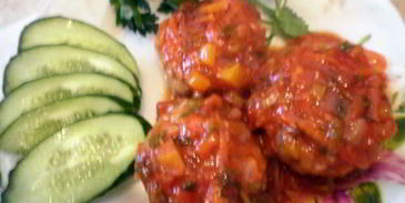 тефтели в греческом стиле