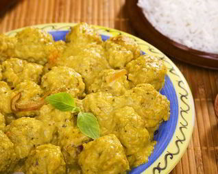 Тефтели в манговом соусе