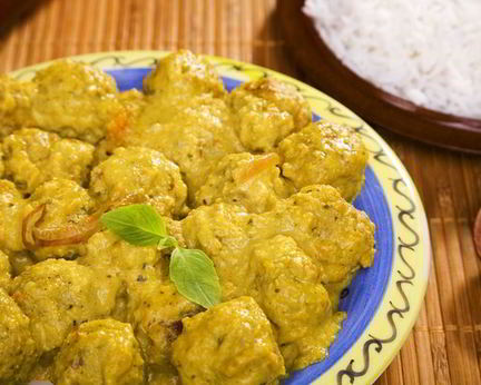 Тефтели в манговом соусе