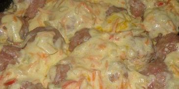 тефтели в сметанном соусе