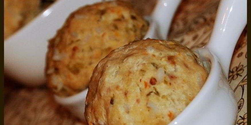 Рецепт тефтелек с овощами, на пару