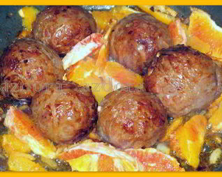 Тефтельки в свиной жировой сетке