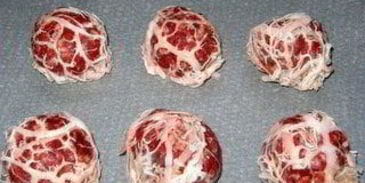 тефтельки в свиной жировой сетке