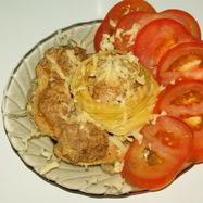 Рецепт Тефтелек в томатно-сливочном соусе