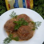 Рецепт Запеченных рисово-рыбные тефтели