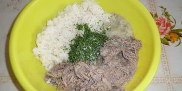 запеченные рисово-рыбные тефтели